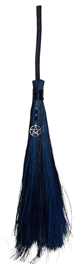 Pentagram Black & Cobalt Broom